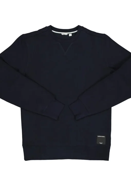 Bjorn Borg crew neck sweater, heren sweatshirt dik, blauw
