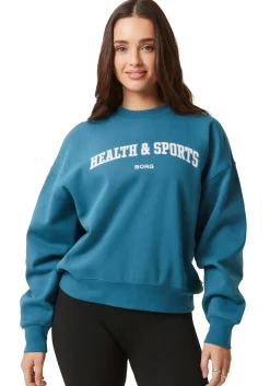 Bjorn Borg dames Studio oversized crew, blauw