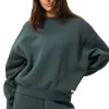 Bjorn Borg dames Studio Oversized Crew, petrol
