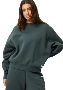 Bjorn Borg dames Studio Oversized Crew, petrol