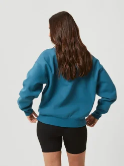 Bjorn Borg dames Studio oversized crew, blauw