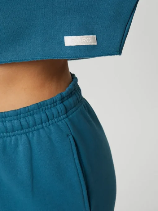Bjorn Borg dames Studio oversized cropped crew, blauw