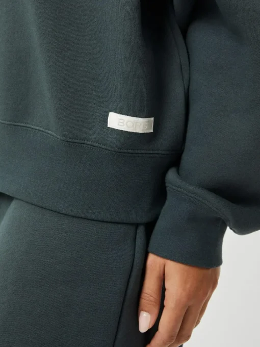 Bjorn Borg dames Studio Oversized Crew, petrol