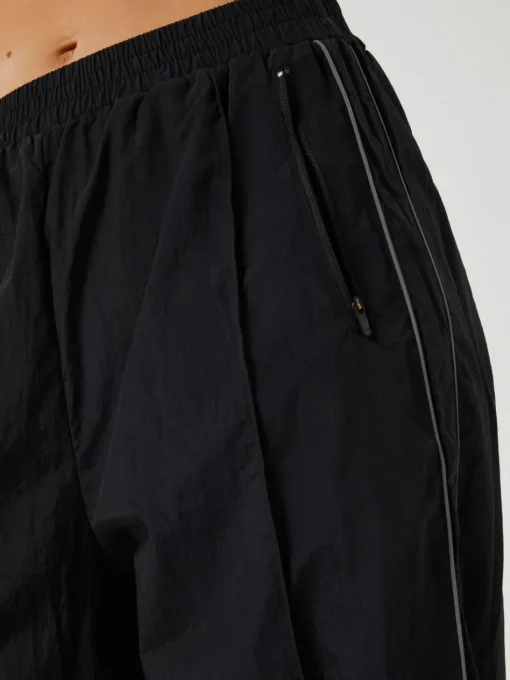 Bjorn Borg dames Studio Parachute Pants, dames joggingbroek, zwart