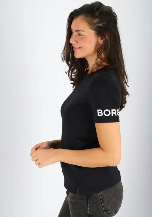 Bjorn Borg dames T-shirt, zwart