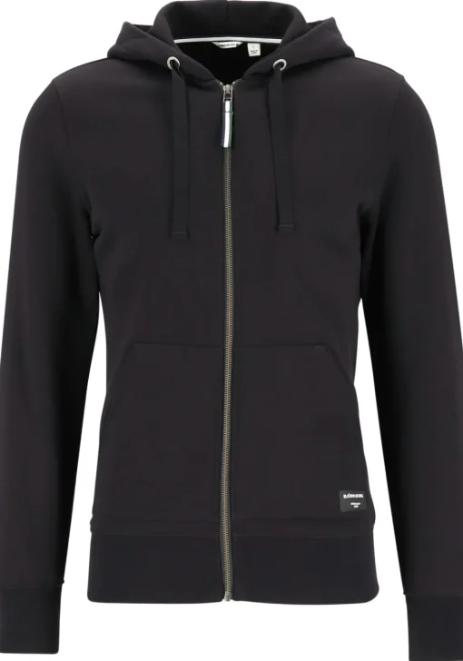 Bjorn Borg hoodie jacket, heren sweatvest dik, zwart