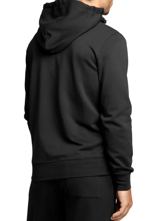 Bjorn Borg hoodie jacket, heren sweatvest dik, zwart