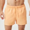 Bjorn Borg Solid Swim Shorts, heren zwembroek, oranje