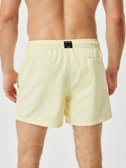 Bjorn Borg Solid Swim Shorts, heren zwembroek, lichtgeel