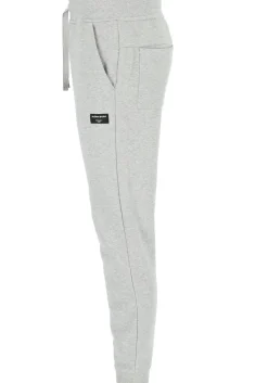 Bjorn Borg tapered pant, heren joggingbroek dik, lichtgrijs melange