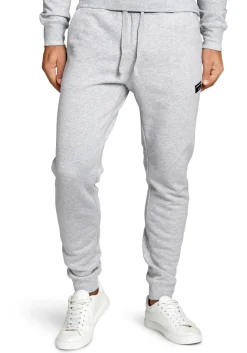 Bjorn Borg tapered pant, heren joggingbroek dik, lichtgrijs melange