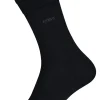 BOSS George uni (1-pack), herensokken katoen, donkerblauw