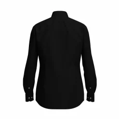 BOSS Hank slim fit overhemd, popeline, zwart