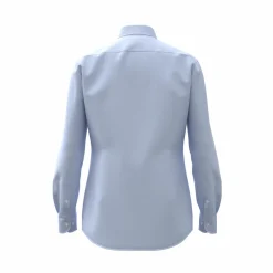BOSS Hank slim fit overhemd, structuur, blauw