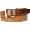 BOSS leren heren riem, middenbruin