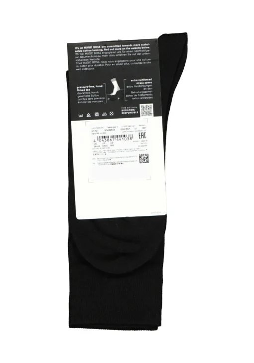 BOSS Marc uni (1-pack), herensokken katoen, zwart