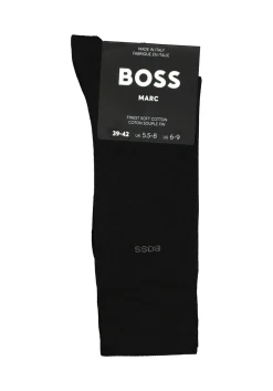 BOSS Marc uni (1-pack), herensokken katoen, zwart