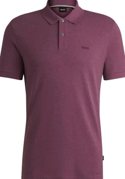BOSS Pallas regular fit polo, pique, lila