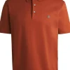 BOSS Parris regular fit heren polo, pique, donker oranje