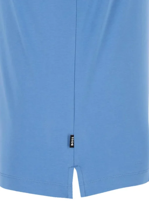 BOSS Phillipson slim fit heren polo, pique, kobalt blauw