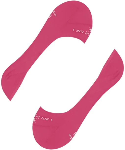 Burlington Aberdeen dames invisible sokken, roze (hot pink)