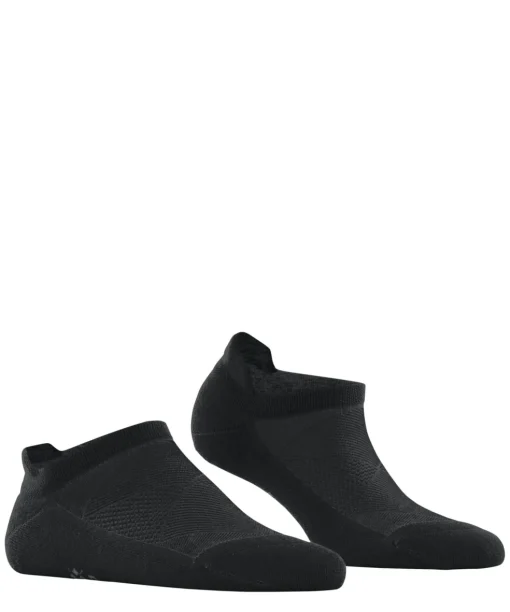 Burlington Athleisure dames sneakersokken, zwart (black)