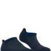 Burlington Athleisure dames sneakersokken, blauw (marine)