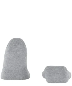 Burlington Athleisure dames invisible sokken, grijs (light grey mel.)
