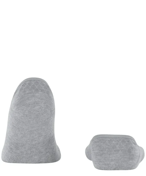 Burlington Athleisure dames invisible sokken, grijs (light grey mel.)