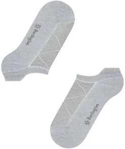 Burlington Athleisure dames sneakersokken, grijs (light grey mel.)