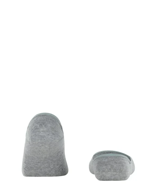 Burlington Athleisure dames invisible sokken, grijs (light grey mel.)
