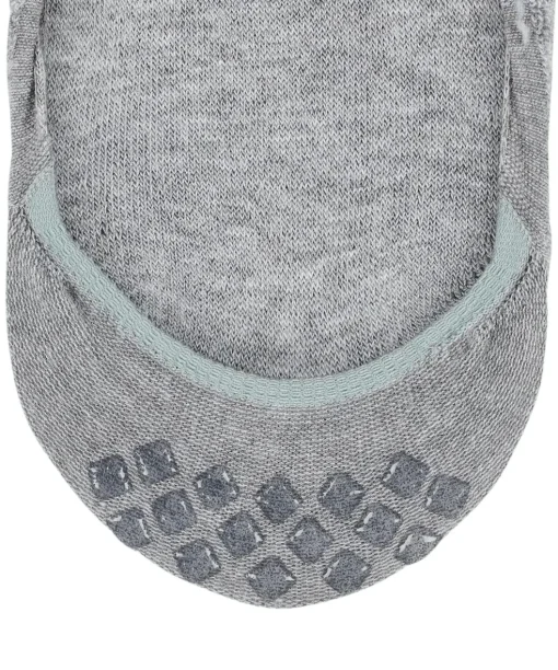 Burlington Athleisure dames invisible sokken, grijs (light grey mel.)