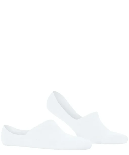 Burlington Athleisure heren invisible sokken, wit (white)