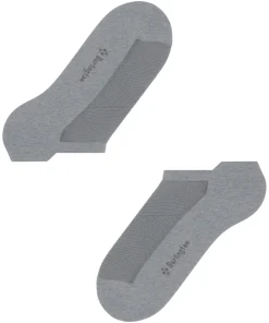 Burlington Athleisure heren sneakersokken, grijs (light grey mel.)