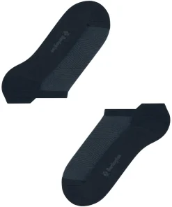 Burlington Athleisure heren sneakersokken, blauw (marine)