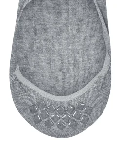 Burlington Athleisure heren invisible sokken, grijs (light grey mel.)