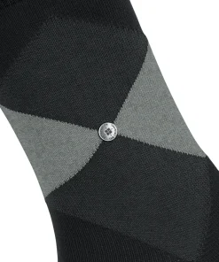 Burlington Bonnie damessokken kort, zwart (black)