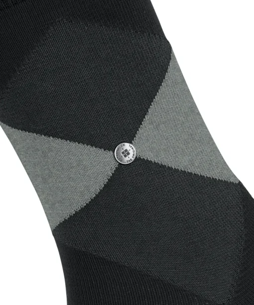 Burlington Bonnie damessokken kort, zwart (black)