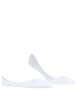 Burlington Carrington heren invisible sokken, wit (white)