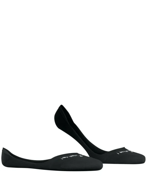 Burlington Carrington heren invisible sokken, zwart (black)