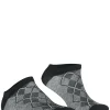 Burlington Carrington heren sneakersokken, zwart (black)