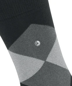 Burlington Clyde herensokken, zwart (black)
