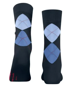 Burlington Covent Garden damessokken, blauw (marine)