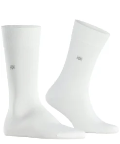 Burlington Dublin herensokken, wit (white)