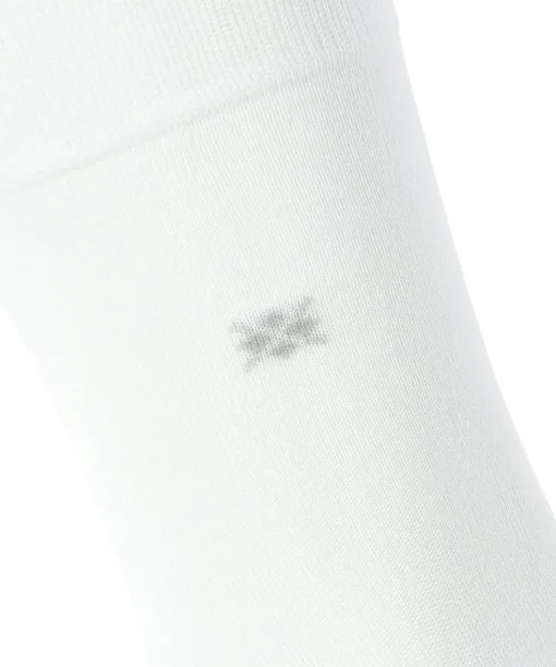 Burlington Dublin herensokken, wit (white)