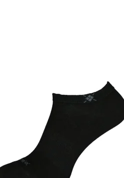 Burlington Everyday dames enkelsokken (2-pack), katoen, zwart