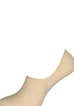 Burlington Everyday dames invisible sokken (2-pack), katoen, beige (gravel)