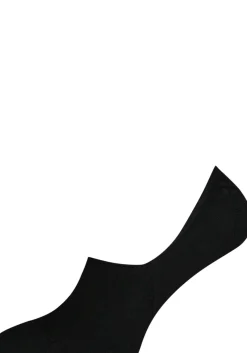 Burlington Everyday dames invisible sokken (2-pack), katoen, zwart