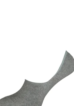 Burlington Everyday dames invisible sokken (2-pack), katoen, grijs (light grey)