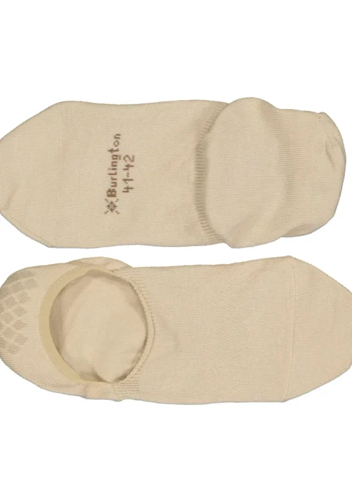 Burlington Everyday dames invisible sokken (2-pack), katoen, beige (gravel)
